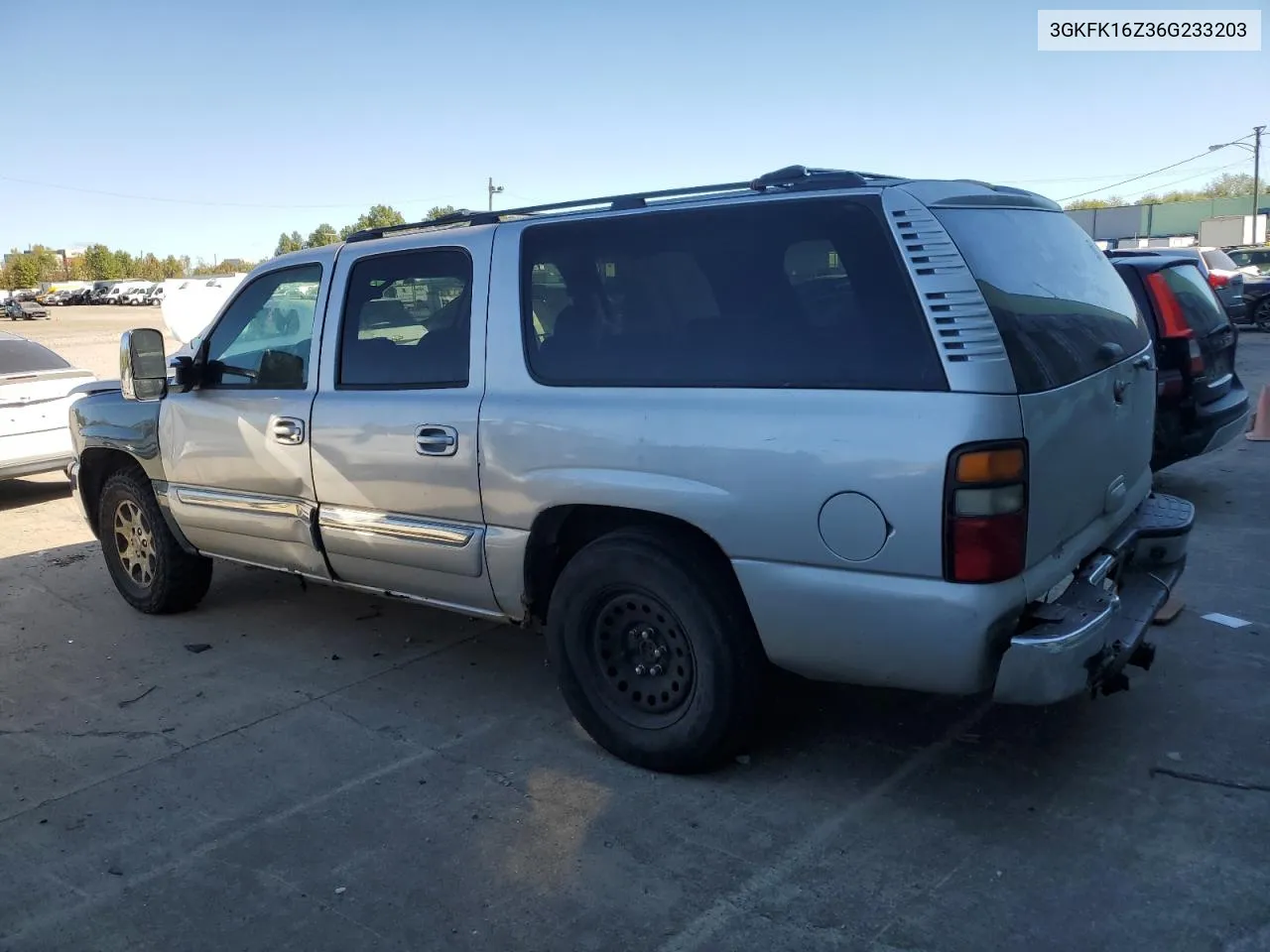 2006 GMC Yukon Xl K1500 VIN: 3GKFK16Z36G233203 Lot: 73288574