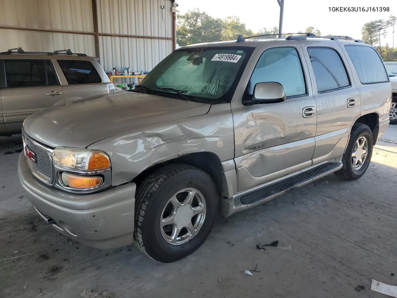 2006 GMC Yukon Denali VIN: 1GKEK63U16J161398 Lot: 74919984