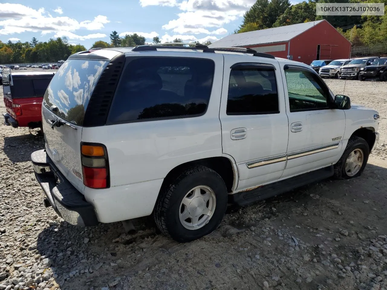 2006 GMC Yukon VIN: 1GKEK13T26J107036 Lot: 75317274