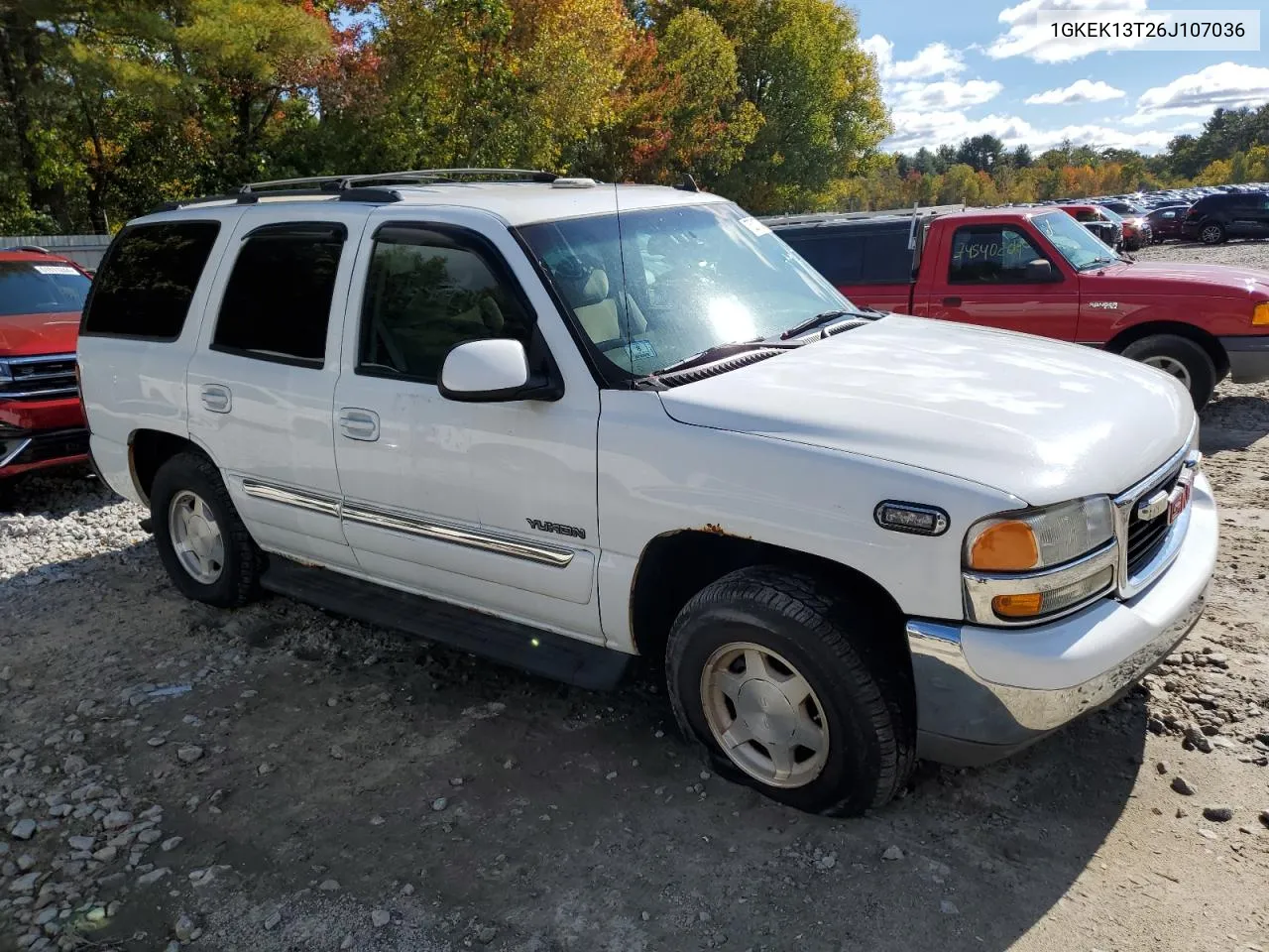 2006 GMC Yukon VIN: 1GKEK13T26J107036 Lot: 75317274