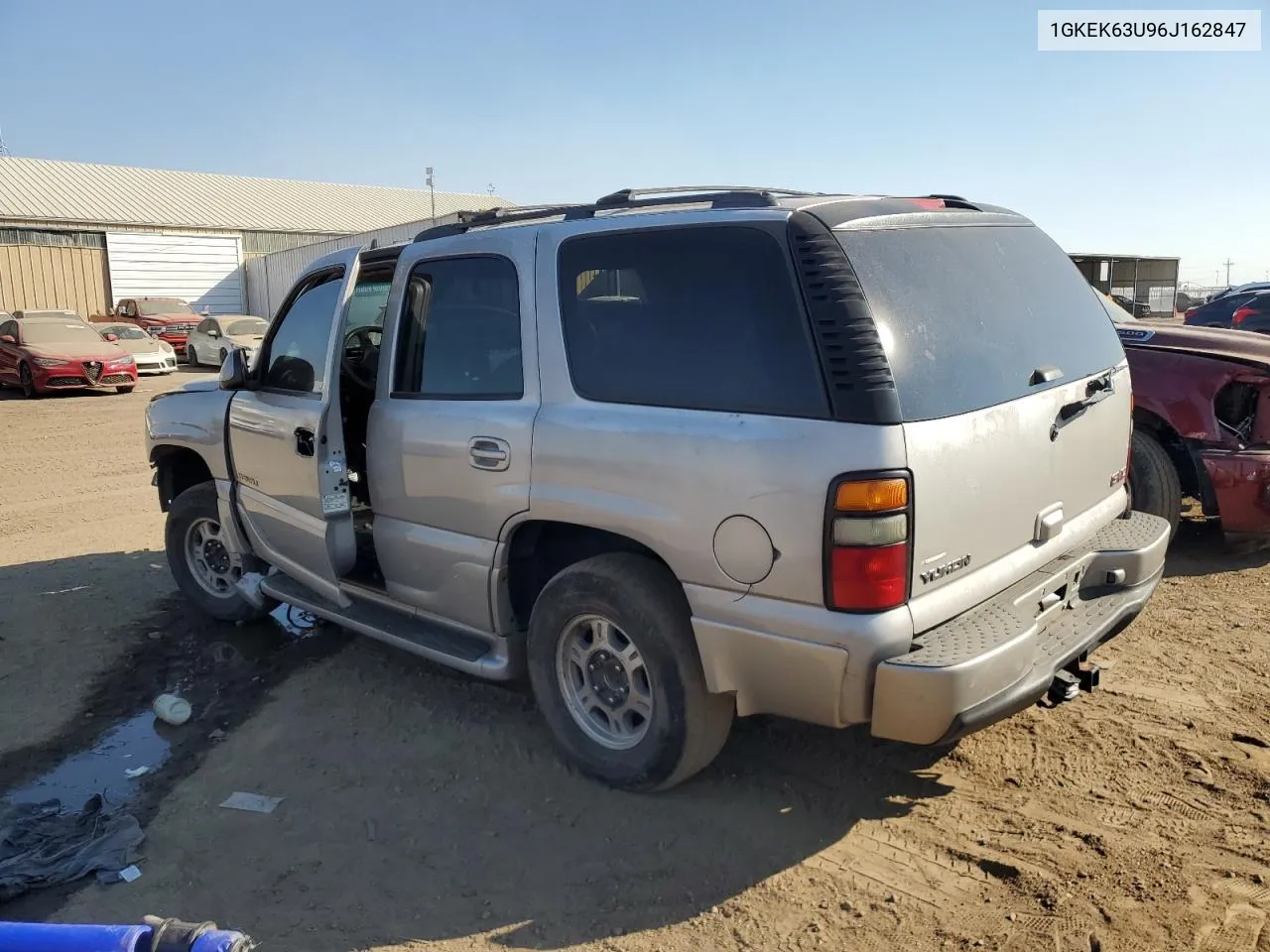 2006 GMC Yukon Denali VIN: 1GKEK63U96J162847 Lot: 75671254