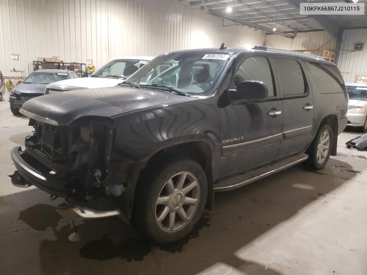 1GKFK66867J210115 2007 GMC Yukon Xl Denali