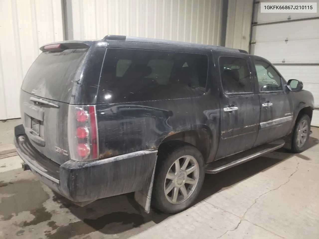 1GKFK66867J210115 2007 GMC Yukon Xl Denali