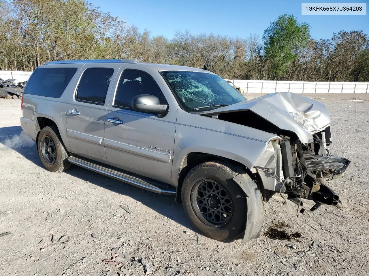 2007 GMC Yukon Xl Denali VIN: 1GKFK668X7J354203 Lot: 49639664