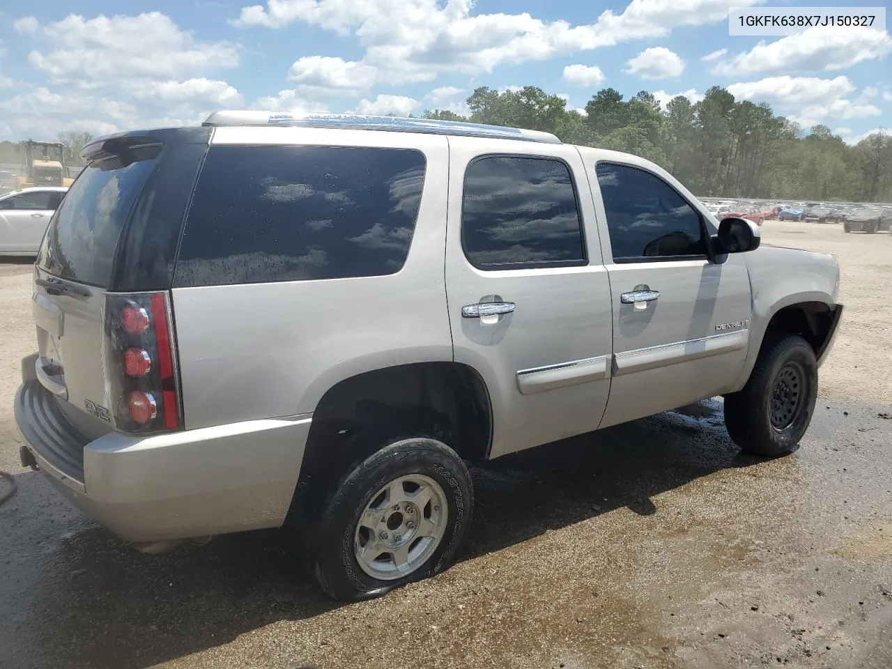 2007 GMC Yukon Denali VIN: 1GKFK638X7J150327 Lot: 55594274