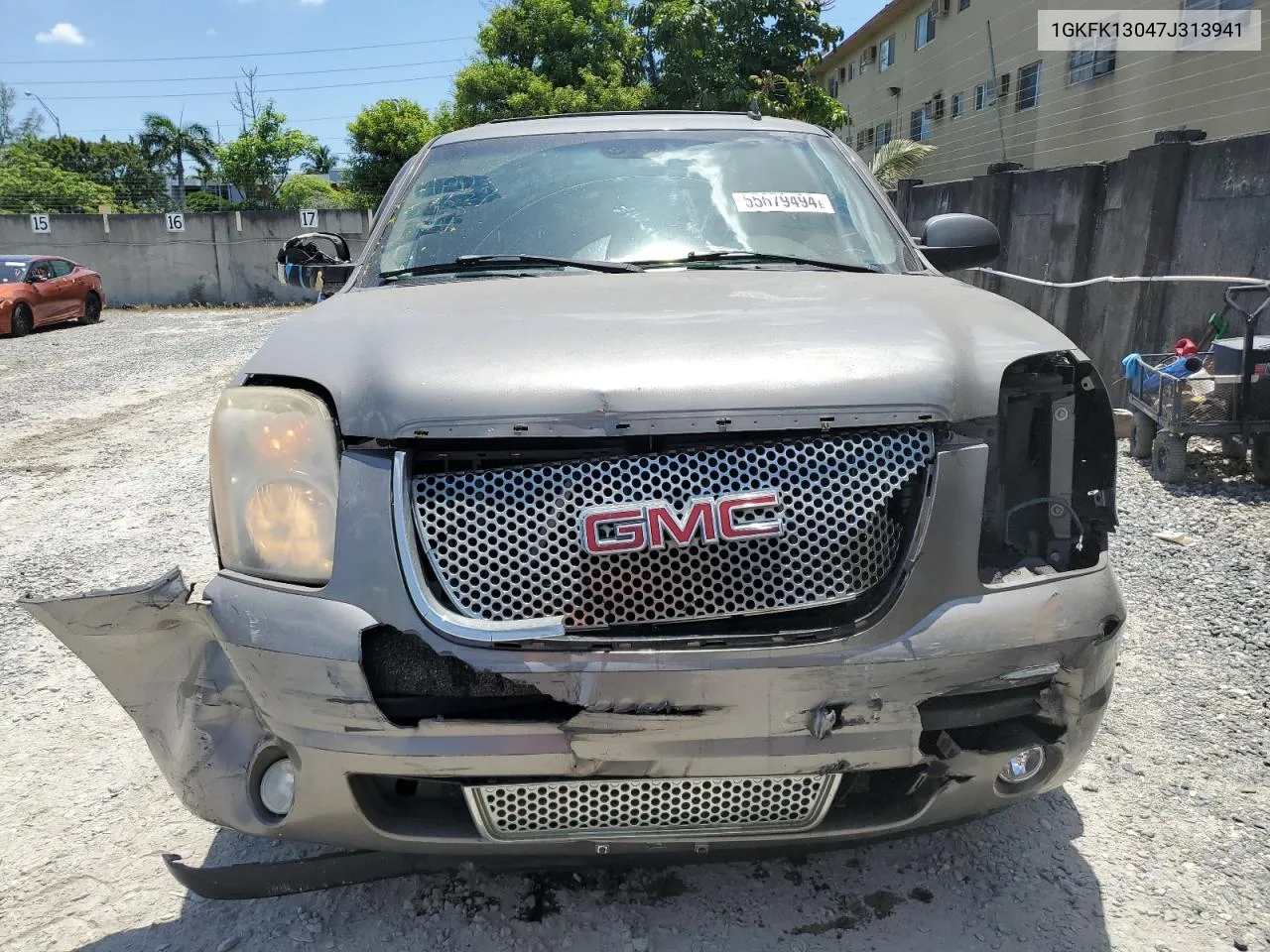 2007 GMC Yukon VIN: 1GKFK13047J313941 Lot: 55679494