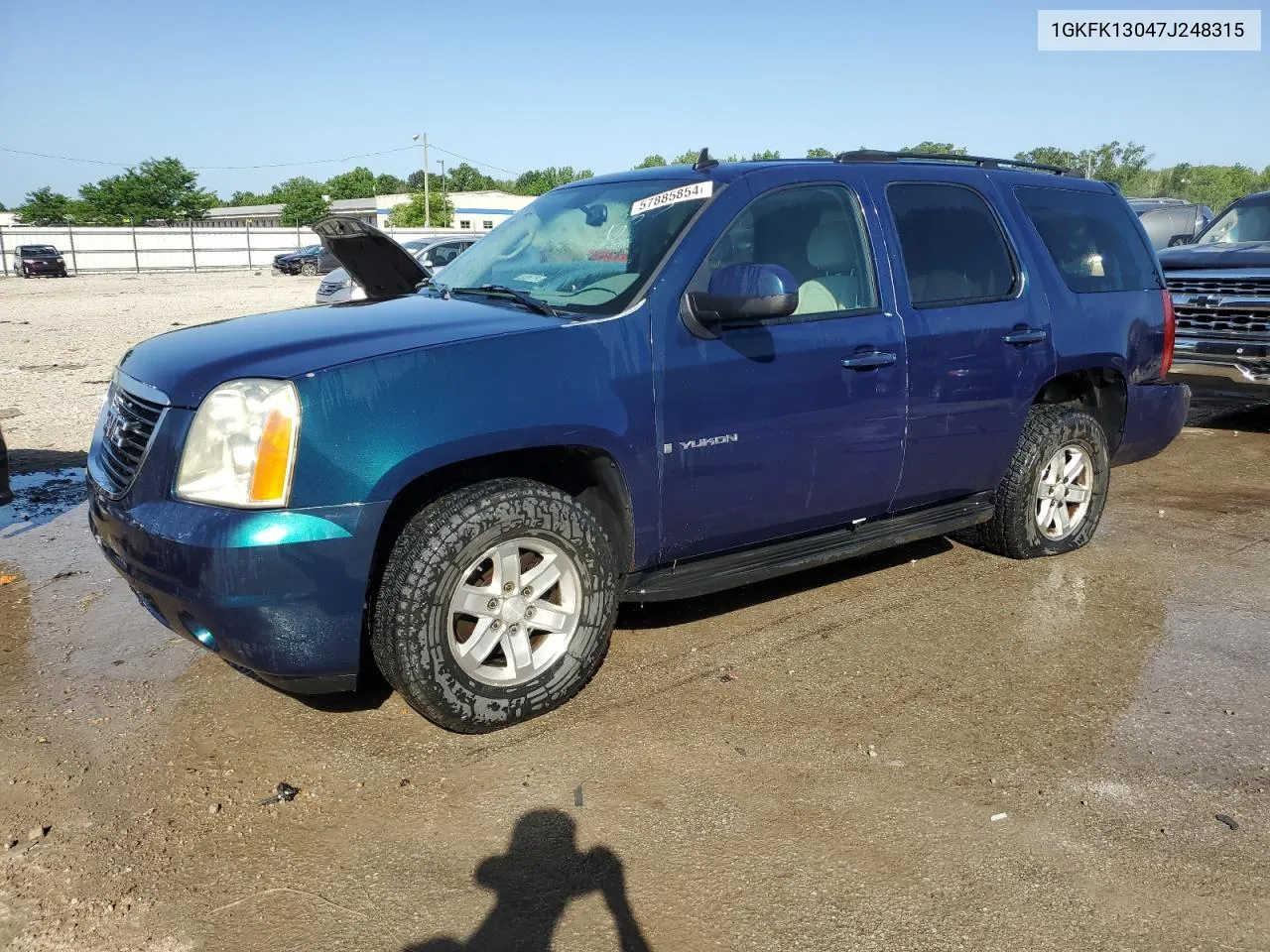 1GKFK13047J248315 2007 GMC Yukon