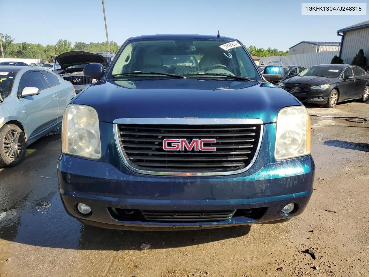 1GKFK13047J248315 2007 GMC Yukon