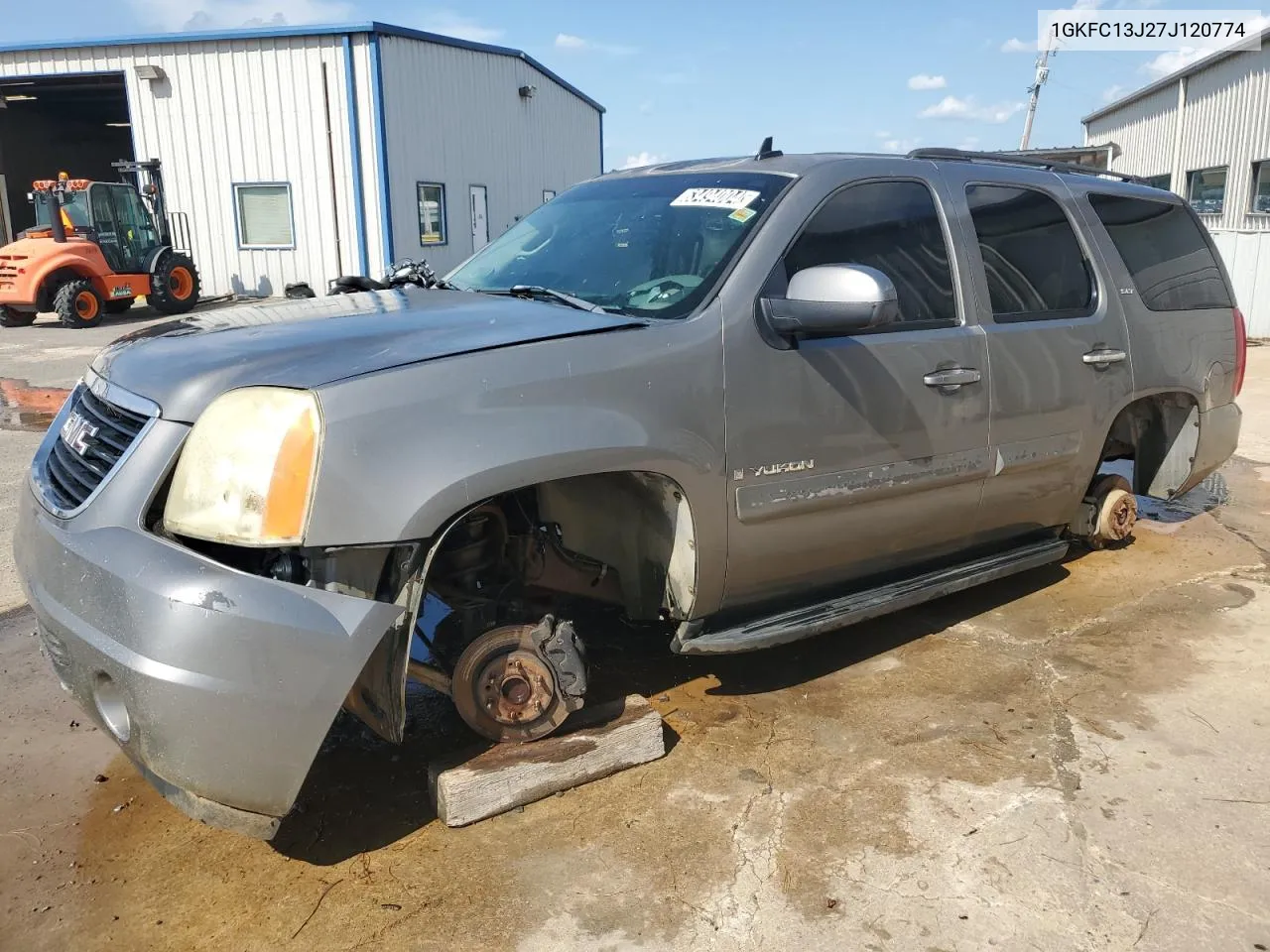 2007 GMC Yukon VIN: 1GKFC13J27J120774 Lot: 63494004