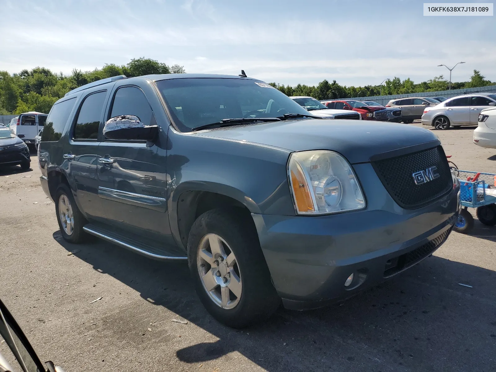 2007 GMC Yukon Denali VIN: 1GKFK638X7J181089 Lot: 63712324