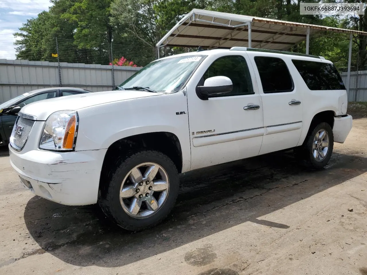 2007 GMC Yukon Xl Denali VIN: 1GKFK66887J393694 Lot: 64062534