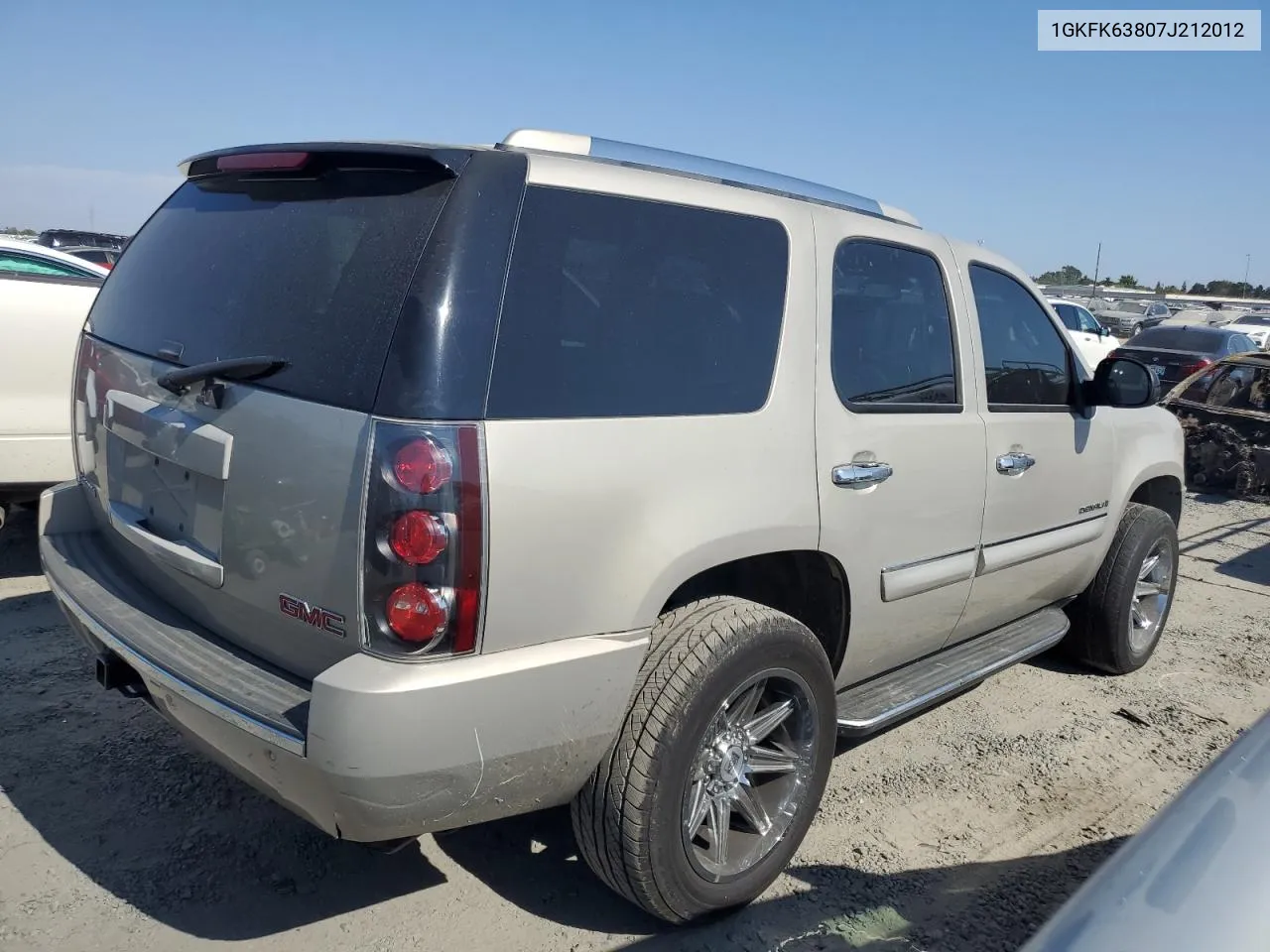 1GKFK63807J212012 2007 GMC Yukon Denali