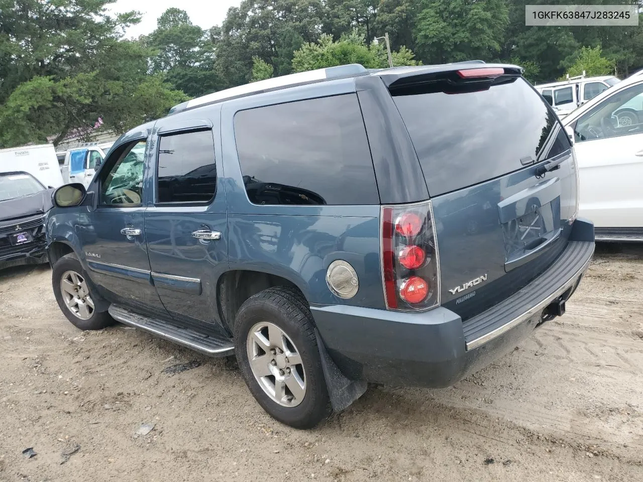 2007 GMC Yukon Denali VIN: 1GKFK63847J283245 Lot: 64477194