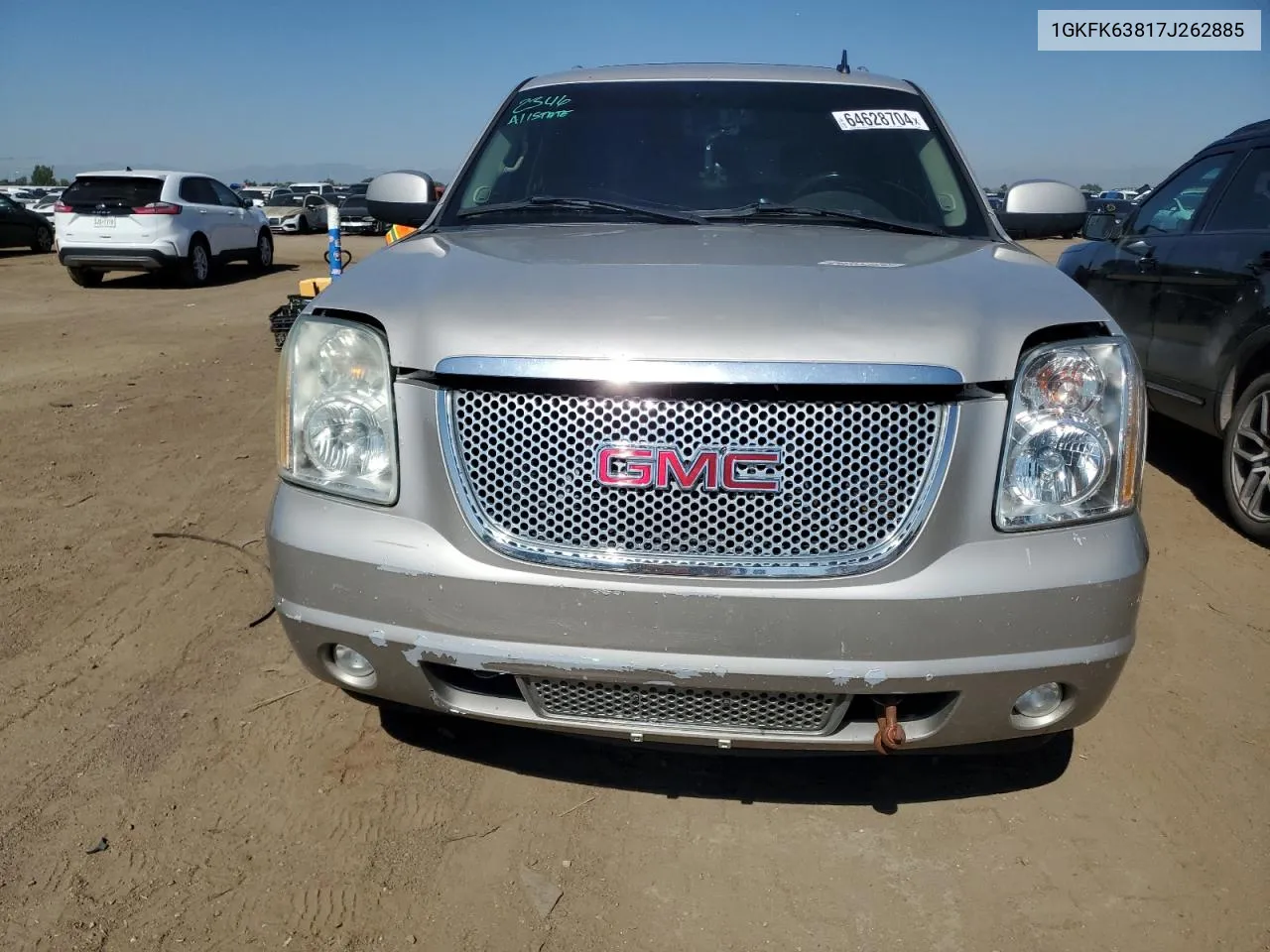 2007 GMC Yukon Denali VIN: 1GKFK63817J262885 Lot: 64628704