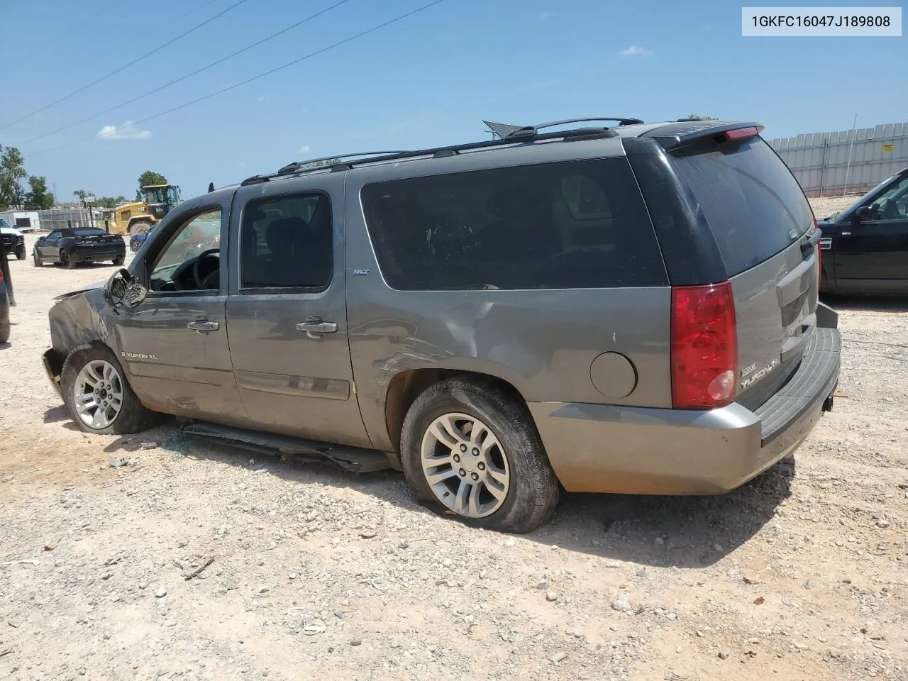 2007 GMC Yukon Xl C1500 VIN: 1GKFC16047J189808 Lot: 65080064