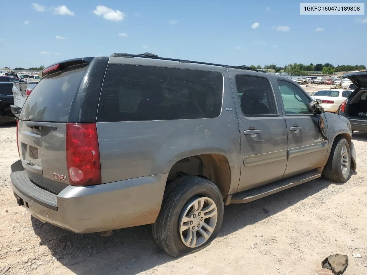 2007 GMC Yukon Xl C1500 VIN: 1GKFC16047J189808 Lot: 65080064