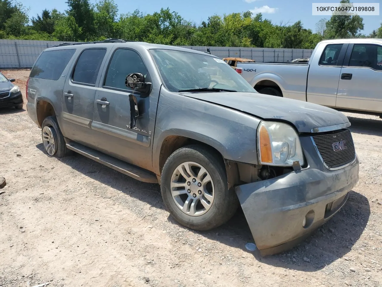 2007 GMC Yukon Xl C1500 VIN: 1GKFC16047J189808 Lot: 65080064