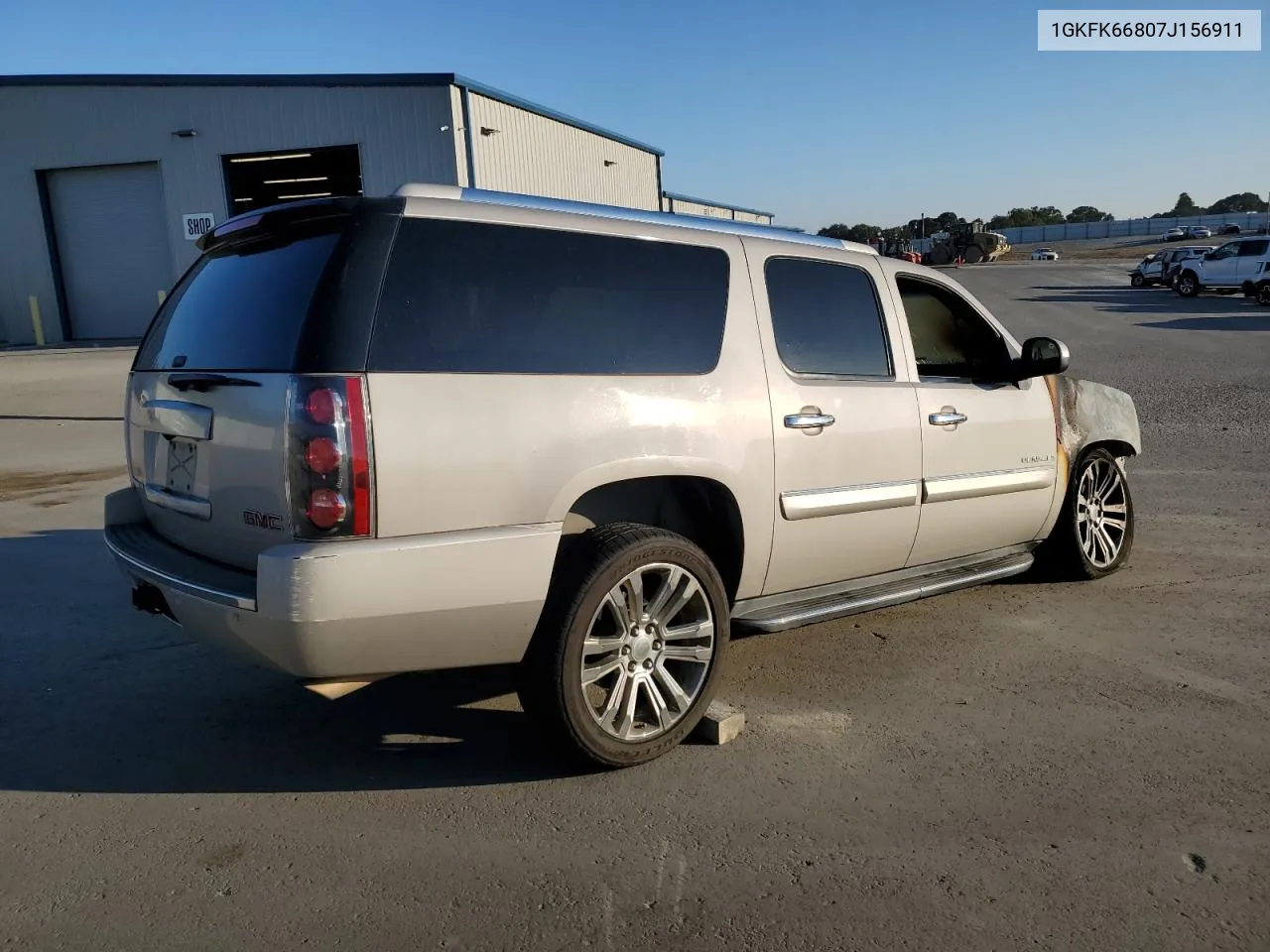 2007 GMC Yukon Xl Denali VIN: 1GKFK66807J156911 Lot: 66021084