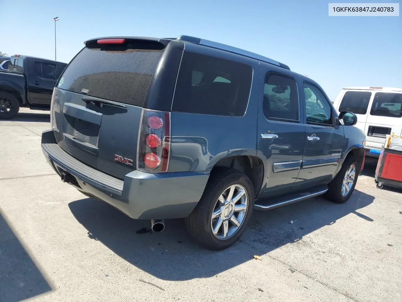 2007 GMC Yukon Denali VIN: 1GKFK63847J240783 Lot: 66149934