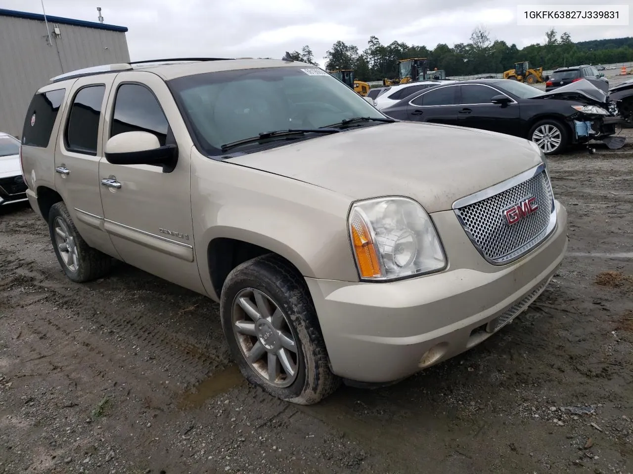 2007 GMC Yukon Denali VIN: 1GKFK63827J339831 Lot: 66190664