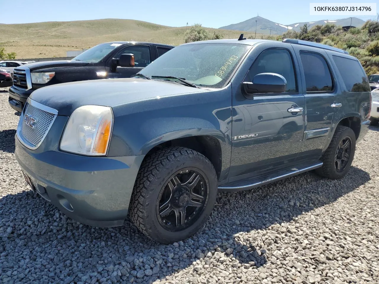 1GKFK63807J314796 2007 GMC Yukon Denali