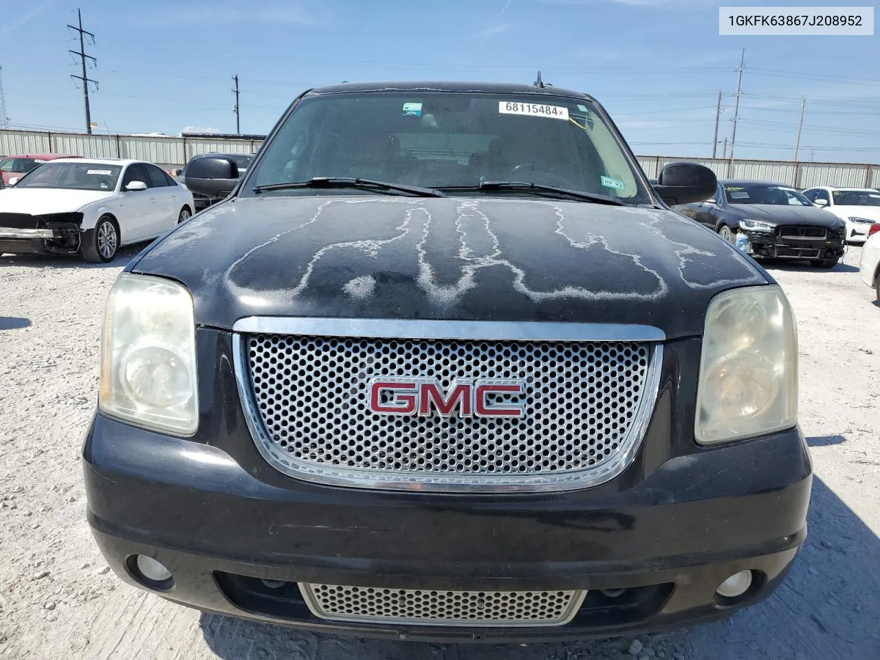 1GKFK63867J208952 2007 GMC Yukon Denali