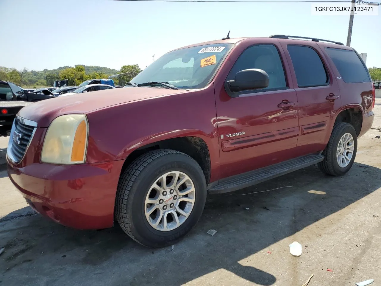 2007 GMC Yukon VIN: 1GKFC13JX7J123471 Lot: 68532974