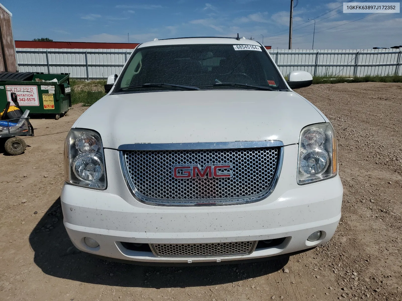 1GKFK63897J172352 2007 GMC Yukon Denali