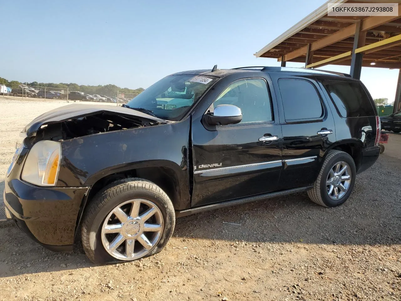 2007 GMC Yukon Denali VIN: 1GKFK63867J293808 Lot: 69071854