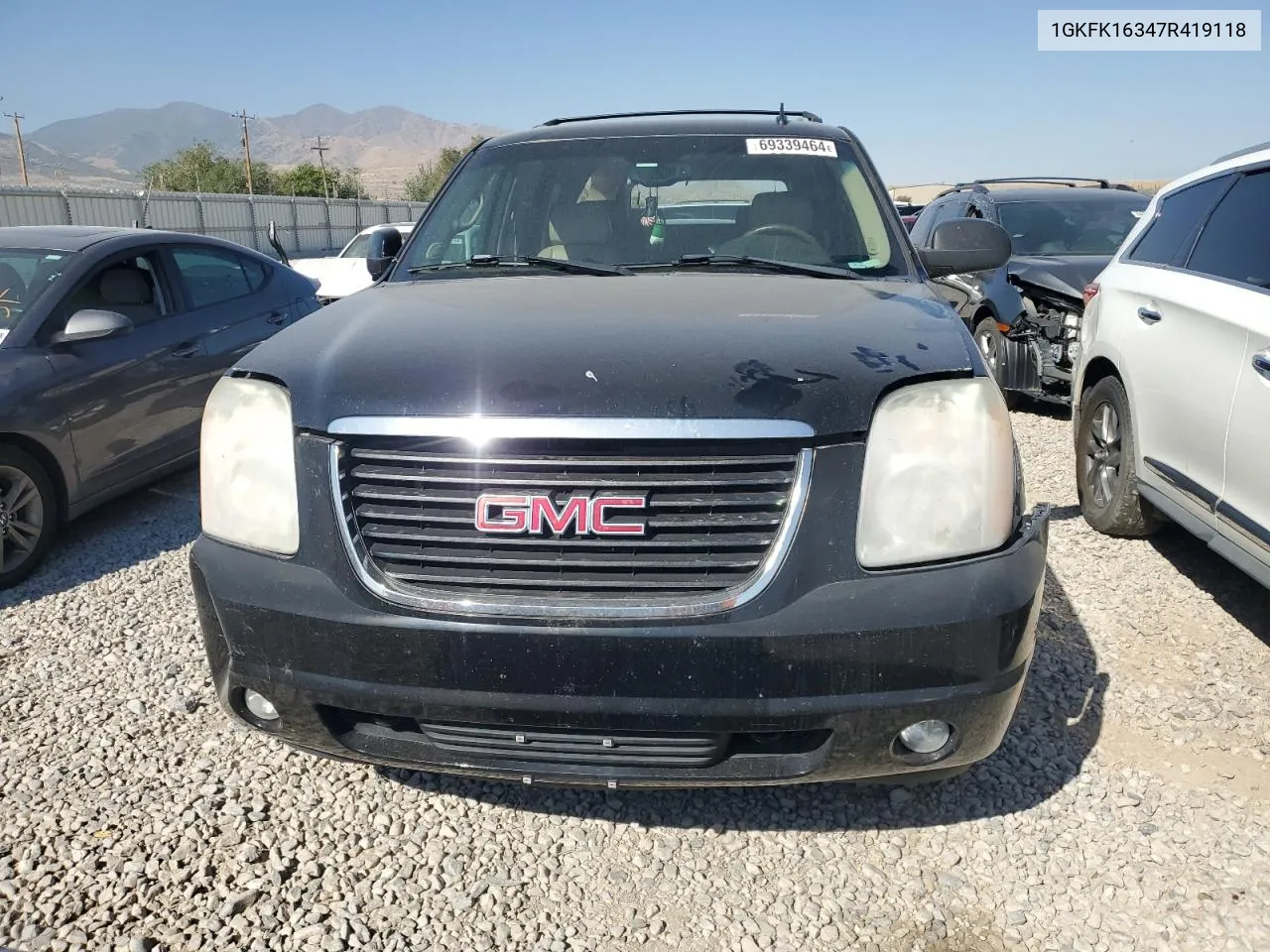 2007 GMC Yukon Xl K1500 VIN: 1GKFK16347R419118 Lot: 69339464