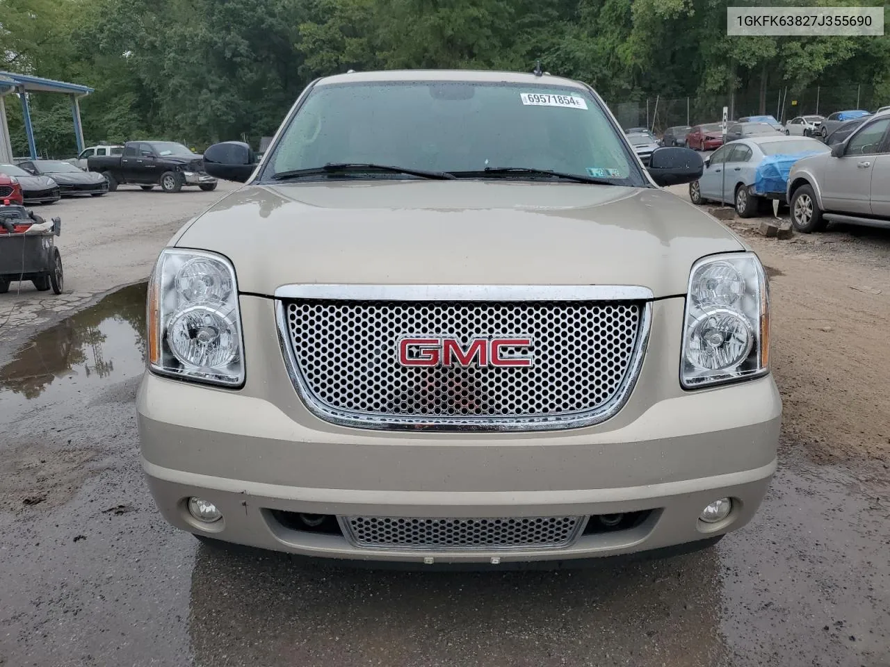 1GKFK63827J355690 2007 GMC Yukon Denali