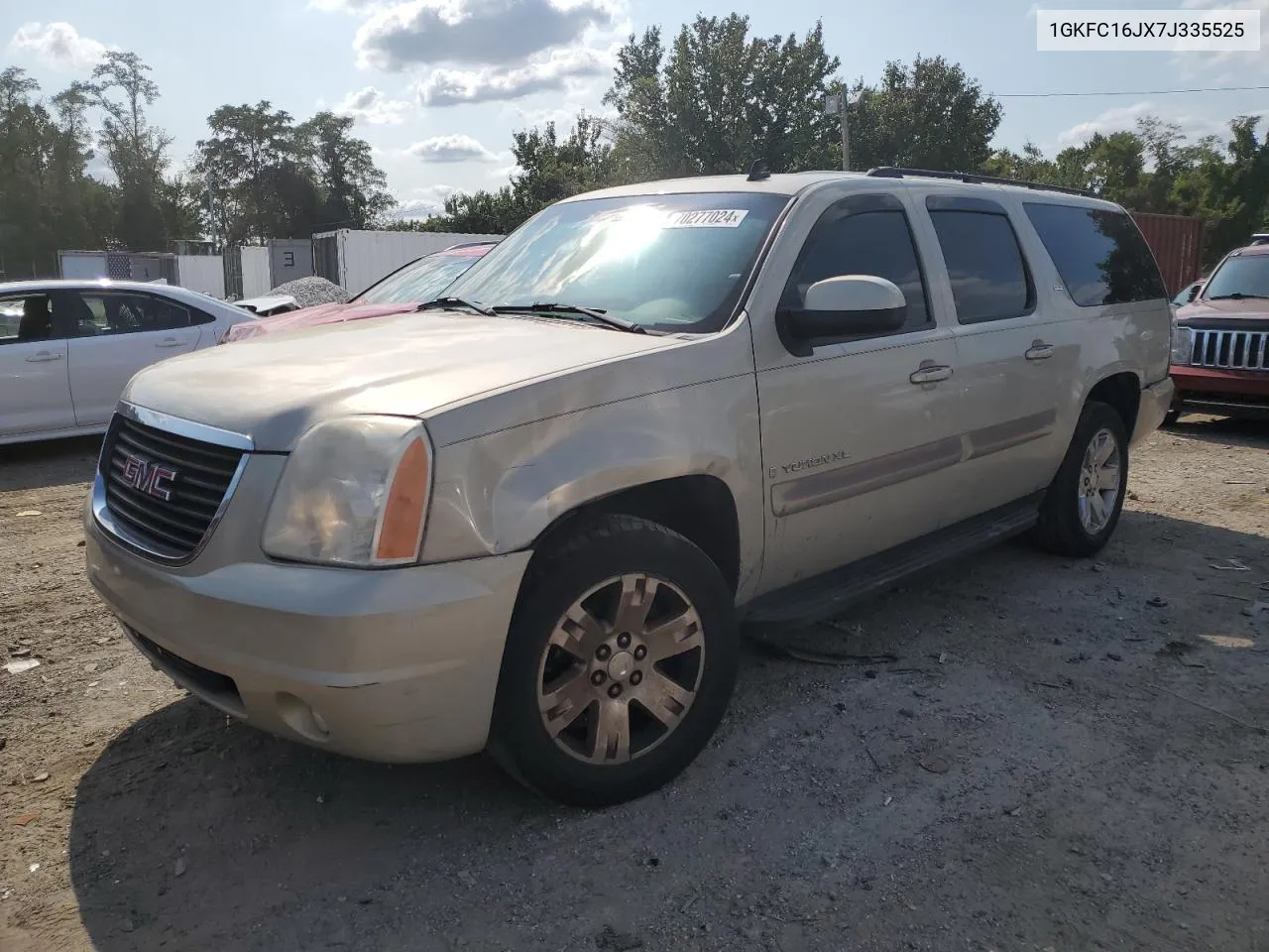 2007 GMC Yukon Xl C1500 VIN: 1GKFC16JX7J335525 Lot: 70277024