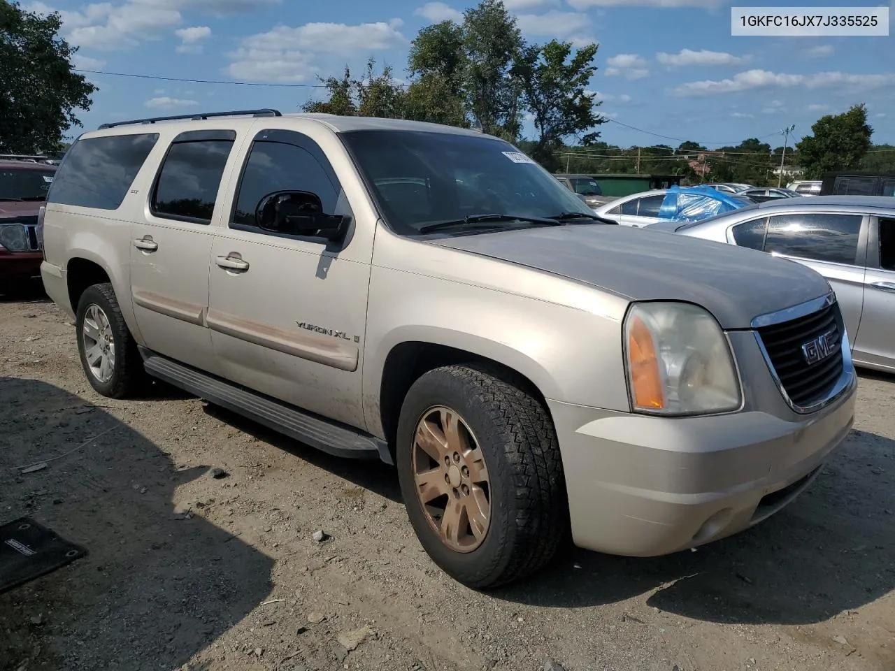 1GKFC16JX7J335525 2007 GMC Yukon Xl C1500