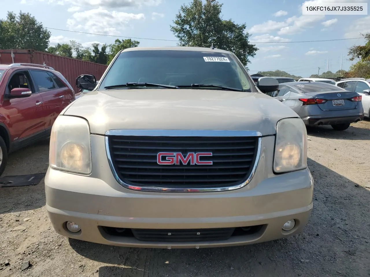 2007 GMC Yukon Xl C1500 VIN: 1GKFC16JX7J335525 Lot: 70277024