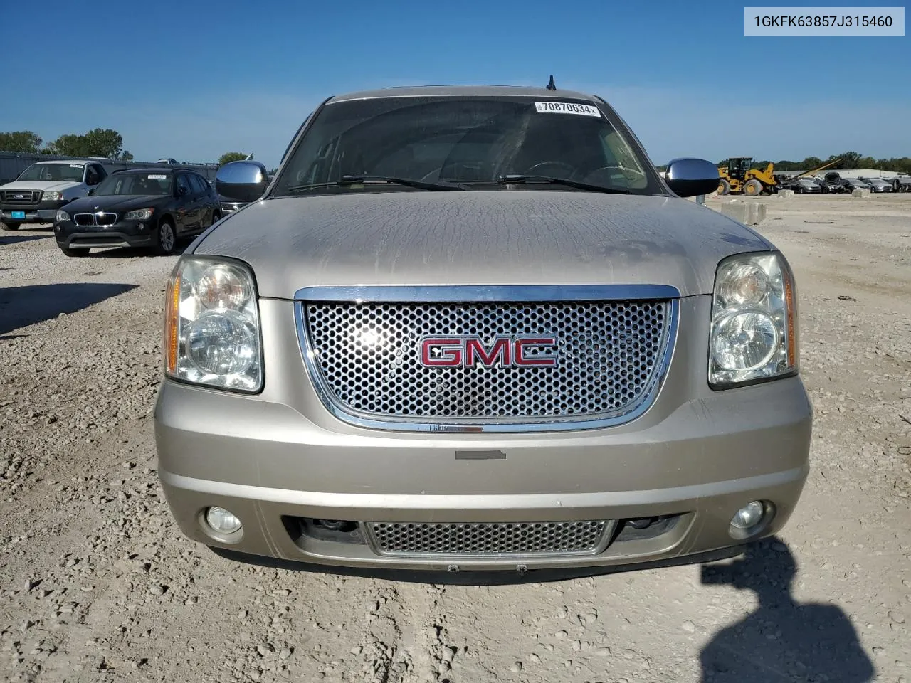 2007 GMC Yukon Denali VIN: 1GKFK63857J315460 Lot: 70870634