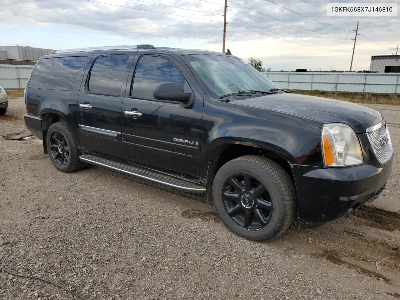 2007 GMC Yukon Xl Denali VIN: 1GKFK668X7J146810 Lot: 71286844