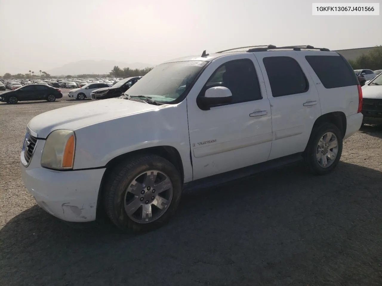 2007 GMC Yukon VIN: 1GKFK13067J401566 Lot: 71319514