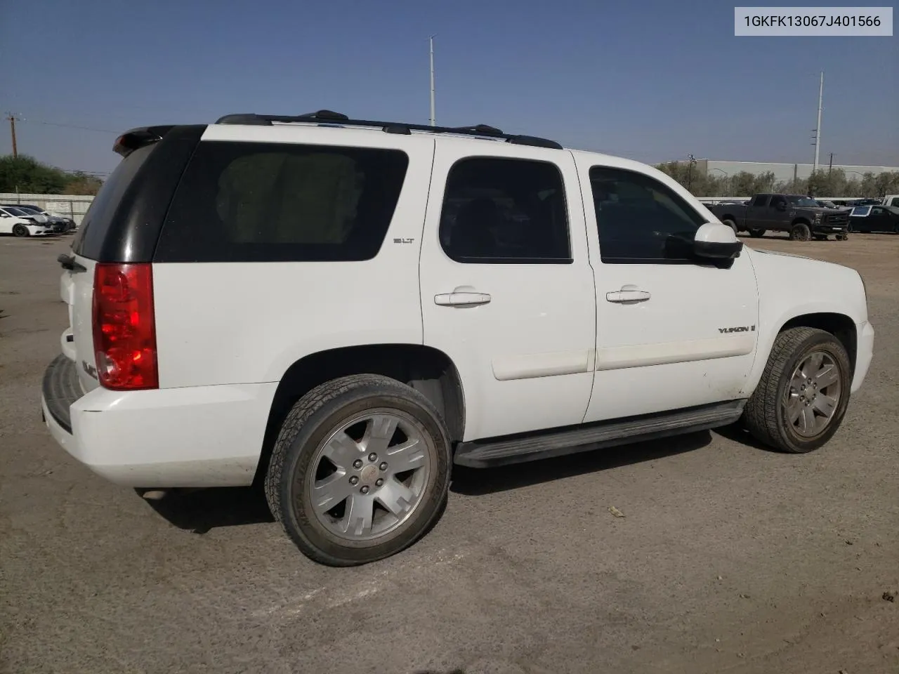 2007 GMC Yukon VIN: 1GKFK13067J401566 Lot: 71319514