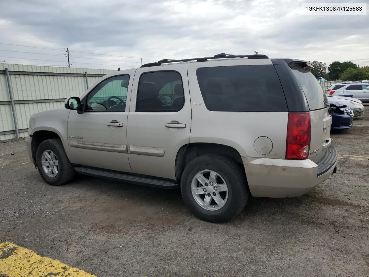 2007 GMC Yukon VIN: 1GKFK13087R125683 Lot: 72189844