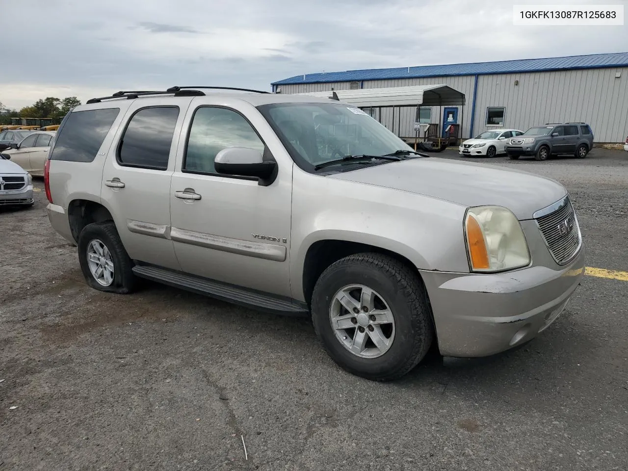 2007 GMC Yukon VIN: 1GKFK13087R125683 Lot: 72189844