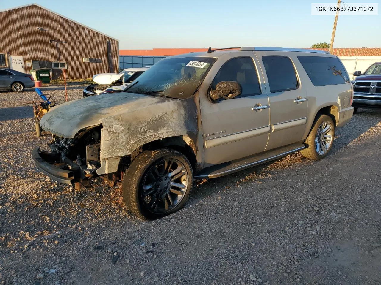 1GKFK66877J371072 2007 GMC Yukon Xl Denali