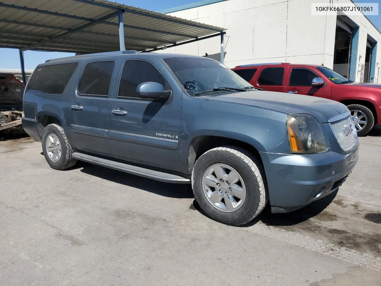 2007 GMC Yukon Xl Denali VIN: 1GKFK66807J191061 Lot: 73259194