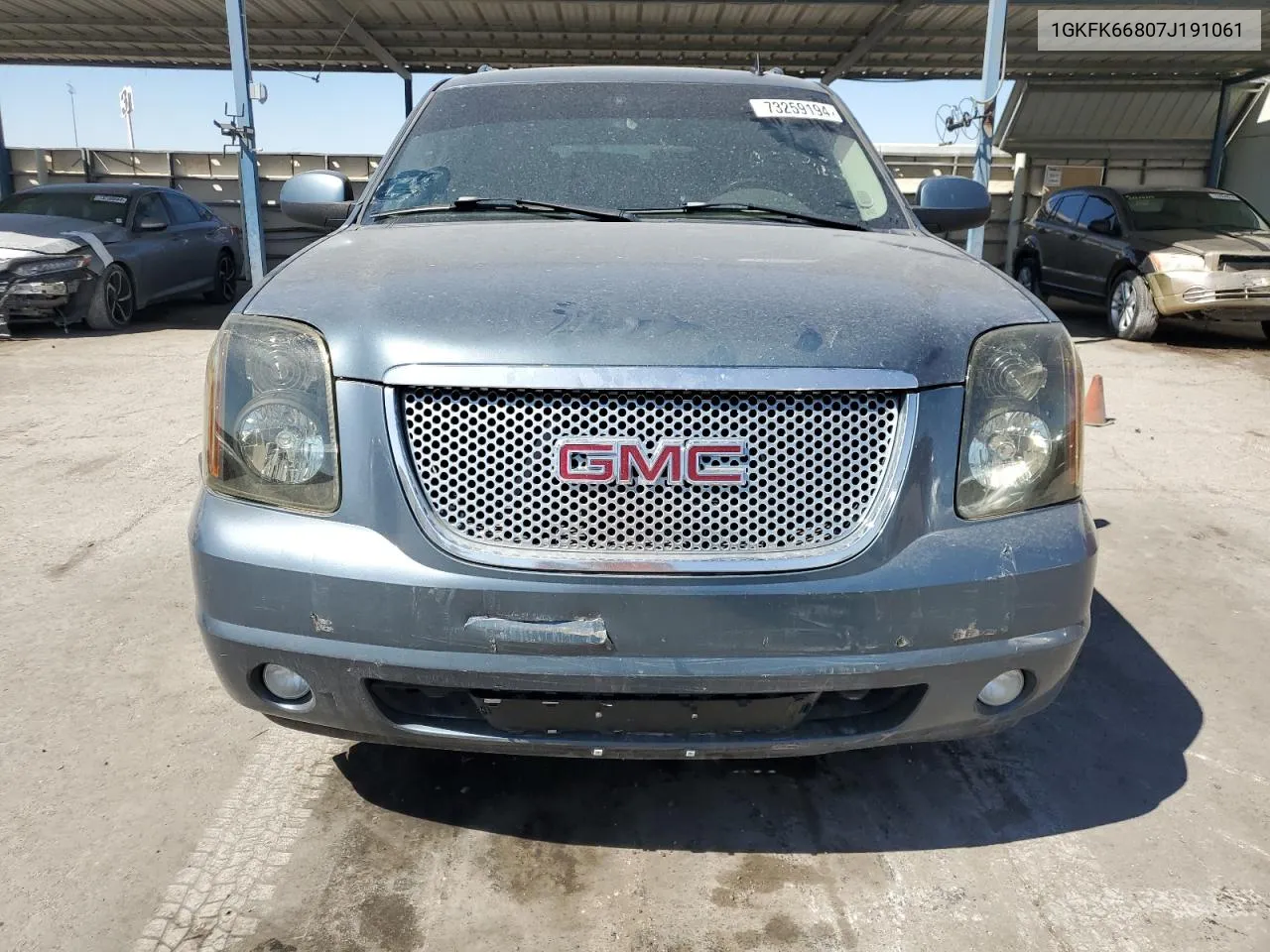 2007 GMC Yukon Xl Denali VIN: 1GKFK66807J191061 Lot: 73259194