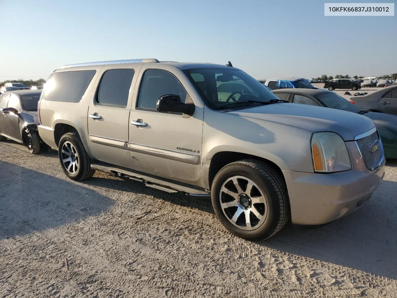 2007 GMC Yukon Xl Denali VIN: 1GKFK66837J310012 Lot: 75399364