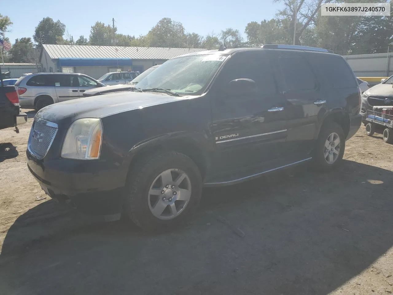 1GKFK63897J240570 2007 GMC Yukon Denali