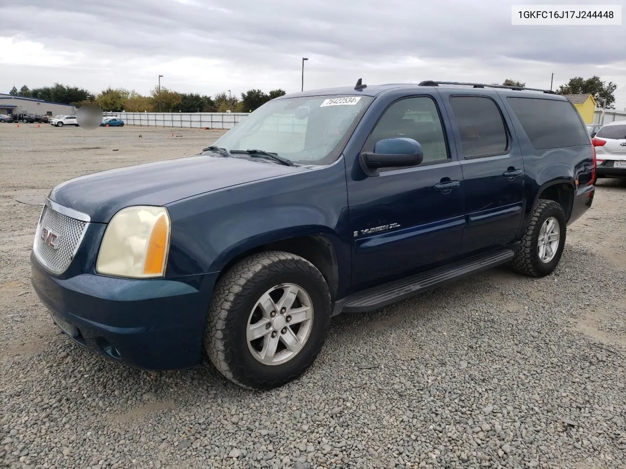 2007 GMC Yukon Xl C1500 VIN: 1GKFC16J17J244448 Lot: 76422534