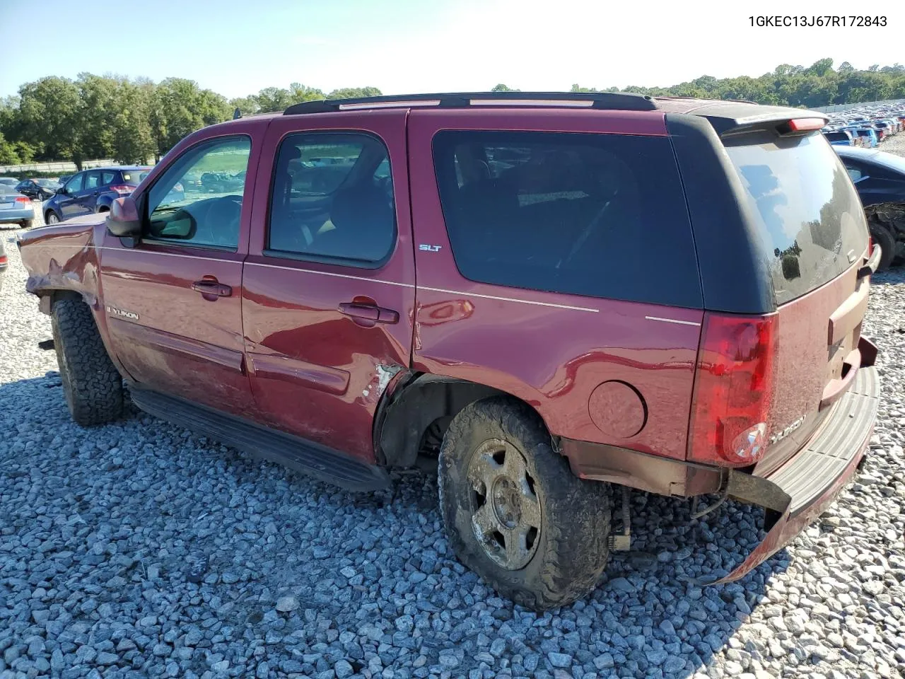 2007 GMC Yukon VIN: 1GKEC13J67R172843 Lot: 76801504