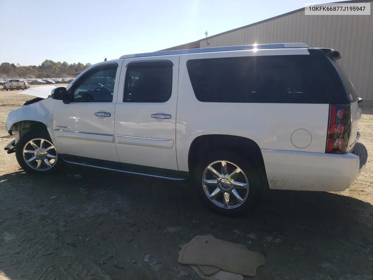 2007 GMC Yukon Xl Denali VIN: 1GKFK66877J195947 Lot: 77076494