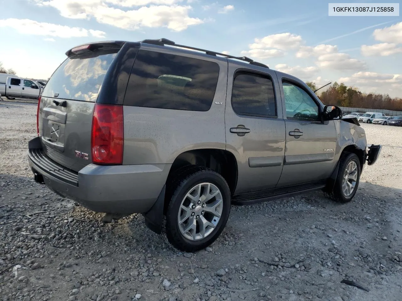 2007 GMC Yukon VIN: 1GKFK13087J125858 Lot: 77382614