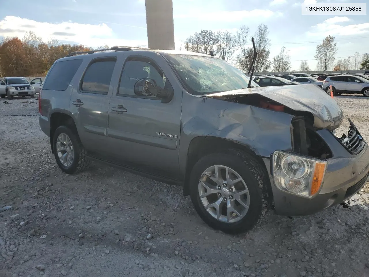 2007 GMC Yukon VIN: 1GKFK13087J125858 Lot: 77382614